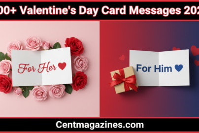 200+ Valentine's Day Card Messages for Him & Her 2026