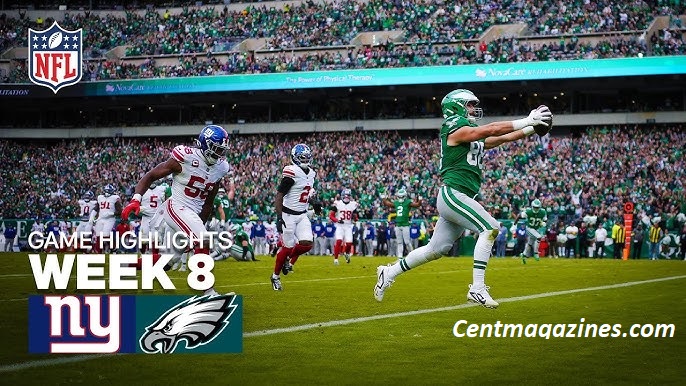 Giants vs Eagles Full Game Highlights & Shocking Moments!